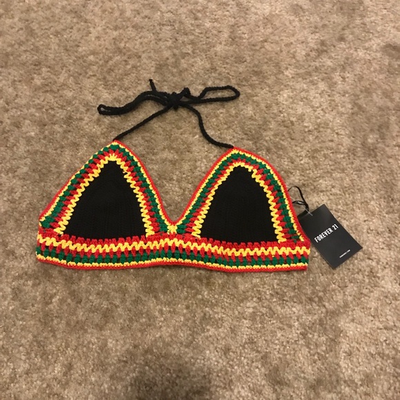 rasta bralette
